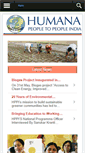 Mobile Screenshot of humana-india.org